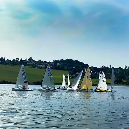 Zur Wasserburg Mit Seeblick, Grossem Garten & Spielplatz An Der Talsperre Pirk *