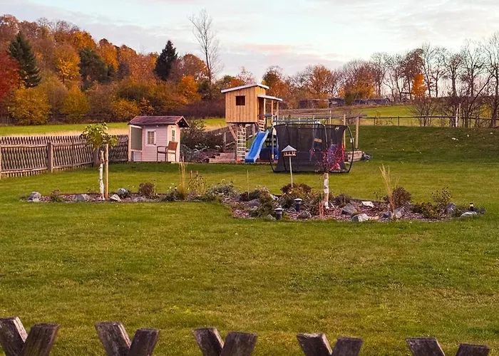 Zur Wasserburg Mit Seeblick, Grossem Garten & Spielplatz An Der Talsperre Pirk Appartement Oelsnitz (Vogtland)
