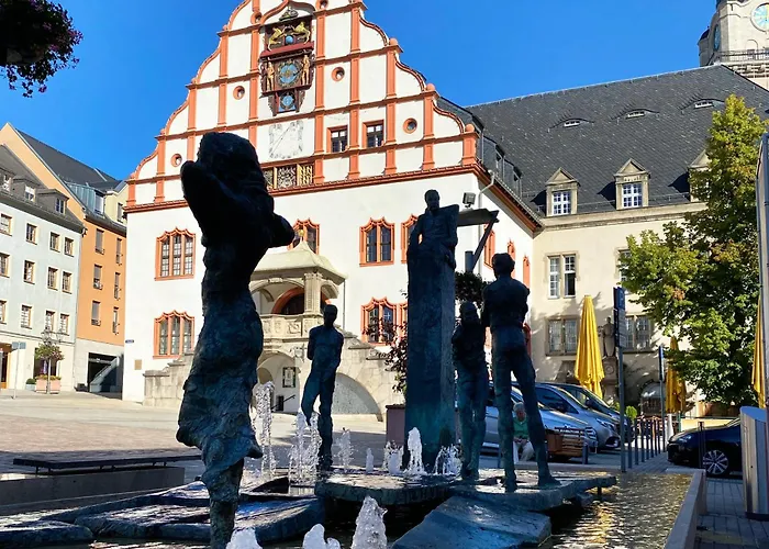 Appartement Zur Wasserburg Mit Seeblick, Grossem Garten & Spielplatz An Der Talsperre Pirk Oelsnitz (Vogtland)